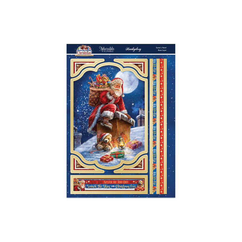A Merry Little Christmas Deco-Large Set - Santa's Here!-2