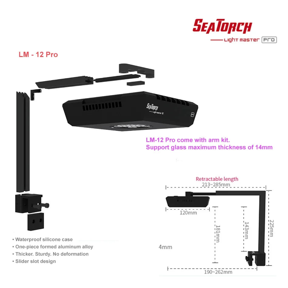 Seatorch Light Master LM-12 Pro LED Light