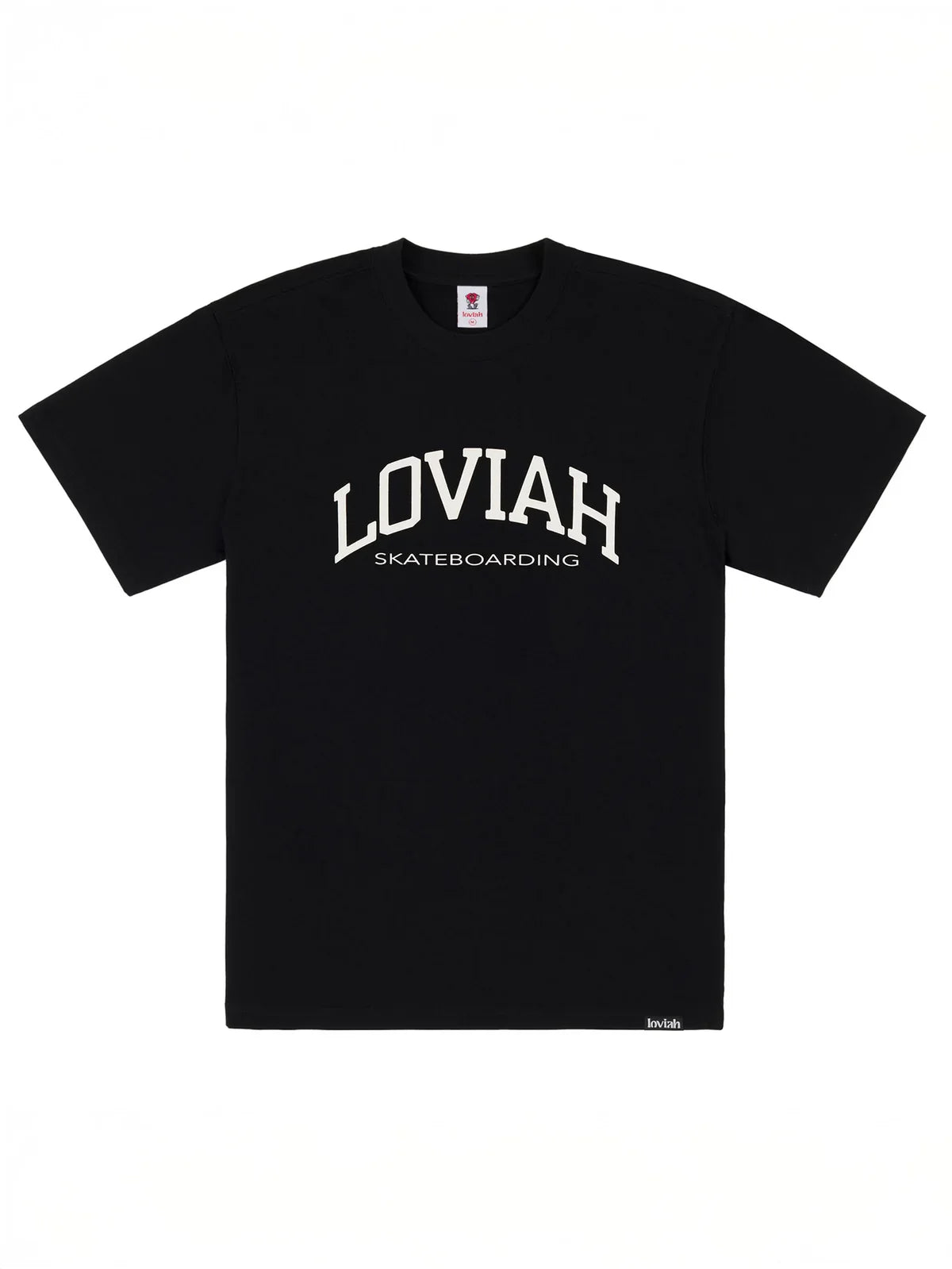 Loviah 'University' Tee - Black-1