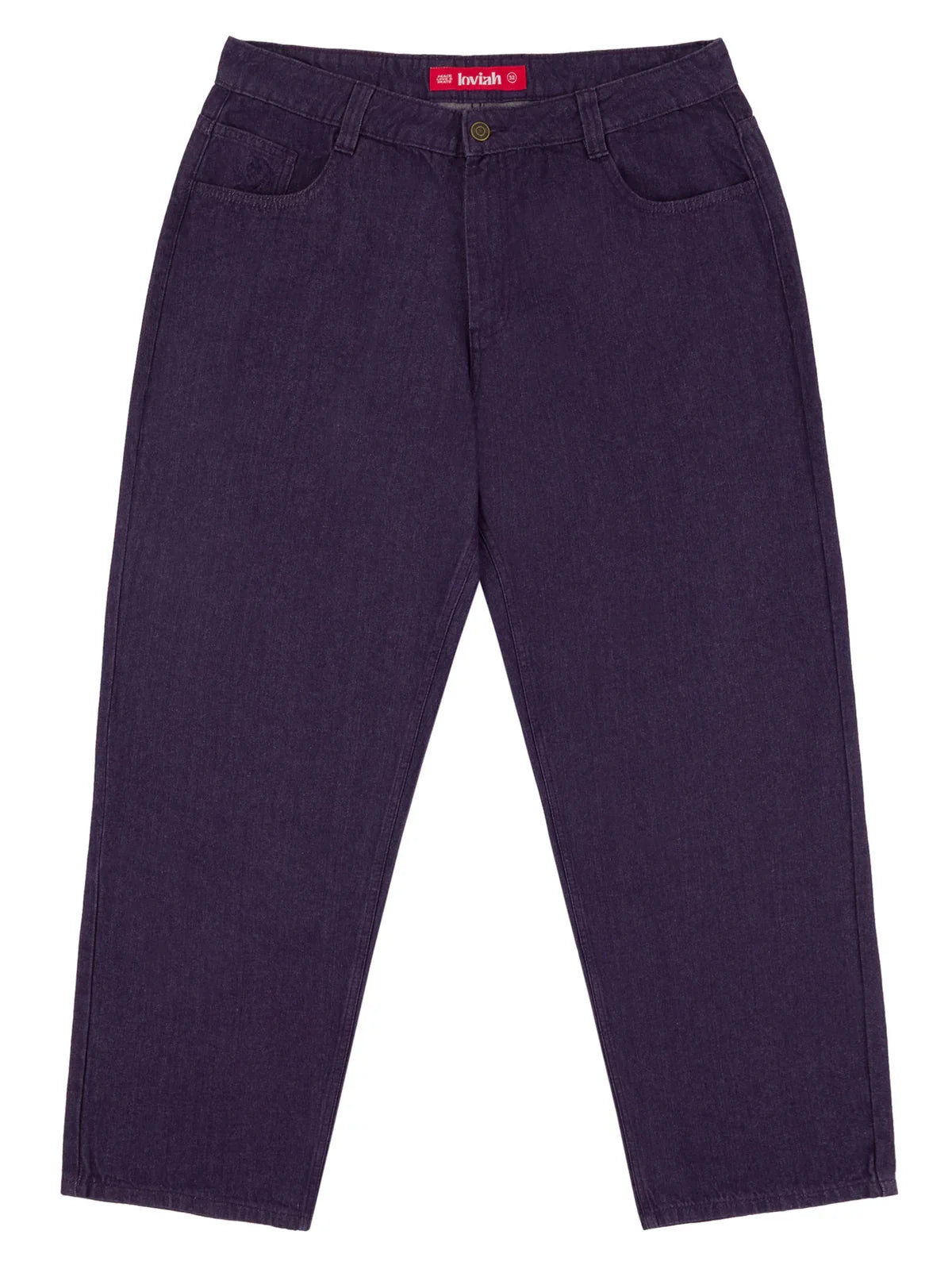 Loviah '1990' Baggy Jeans - Purple Wash-1