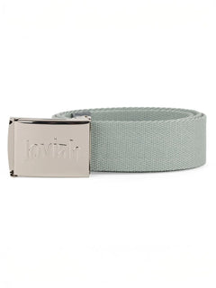 Loviah 'Chrome' Webbing Belt - Steel-1