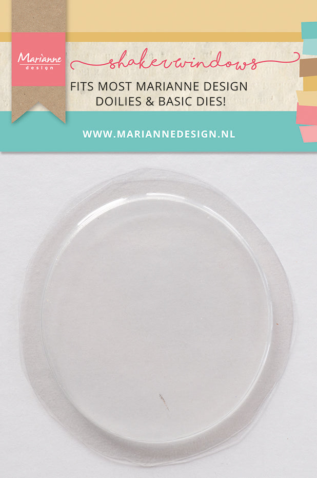 Marianne Design Ventanas Shaker - Círculos 65 mm