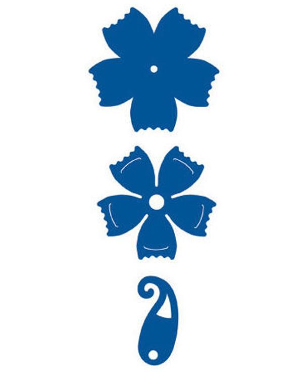 Marianne Design: Creatables Dies - Ribbon Flower 2-2