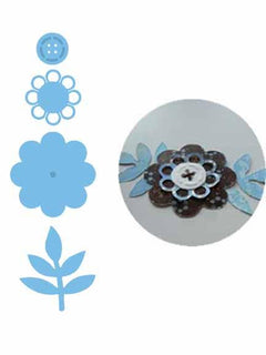 Marianne Design: Creatables Dies - Flower Button Assembly-1