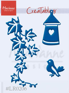 Marianne Design: Creatables Dies - Vine, Bird & House-1