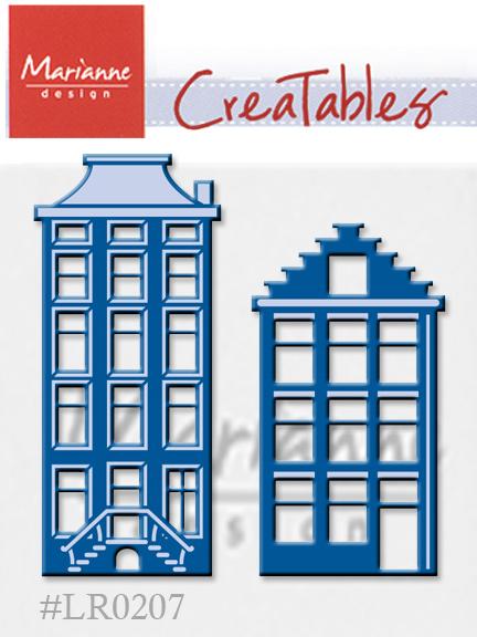 Marianne Design: Creatables Dies - Amsterdam - Set of 2 Houses-1