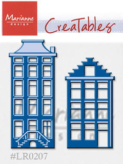 Marianne Design: Creatables Dies - Amsterdam - Set of 2 Houses-1