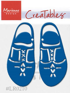 Marianne Design: Creatables Dies - Wooden Shoes-1