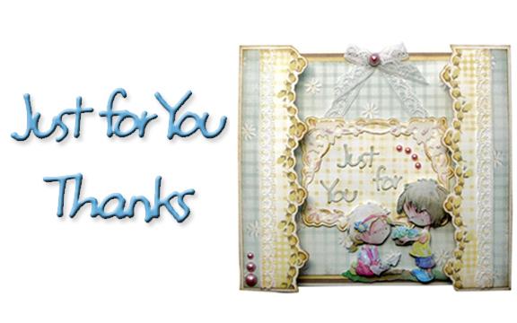 Marianne Design: Creatables Dies - Just for You/Thanks-1