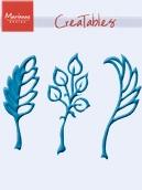 Marianne Design: Creatables Dies - Anja Leaves (set of 3)-1