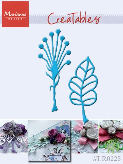 Marianne Design: Creatables Dies - Anja Leaves 3 (set of 2)-1