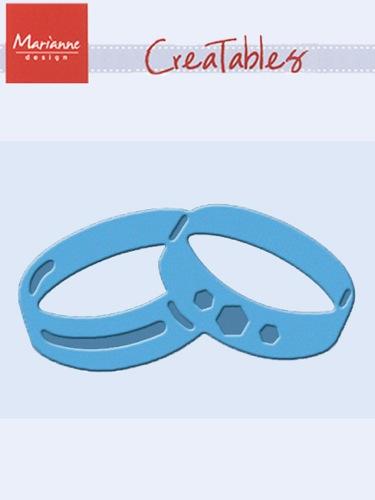 Marianne Design: Creatables Dies - Wedding Rings-1