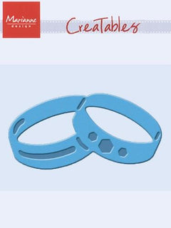 Marianne Design: Creatables Dies - Wedding Rings-1