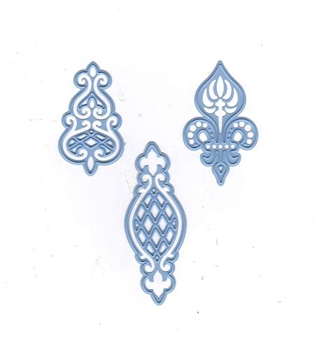 Marianne Design: Creatables Dies - Anja's 3 Ornaments-1