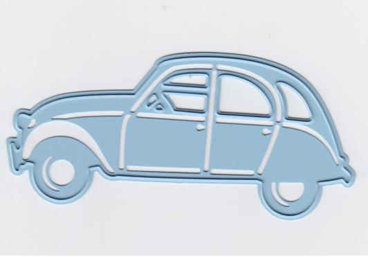 Marianne Design: Creatables Dies - Deux Chevaux-1