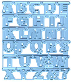 Marianne Design: Creatables Dies - Alphabet Garland-1