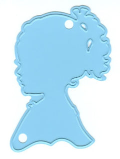 Marianne Design: Creatables Dies - Silhouette Girl With Ponytail-1