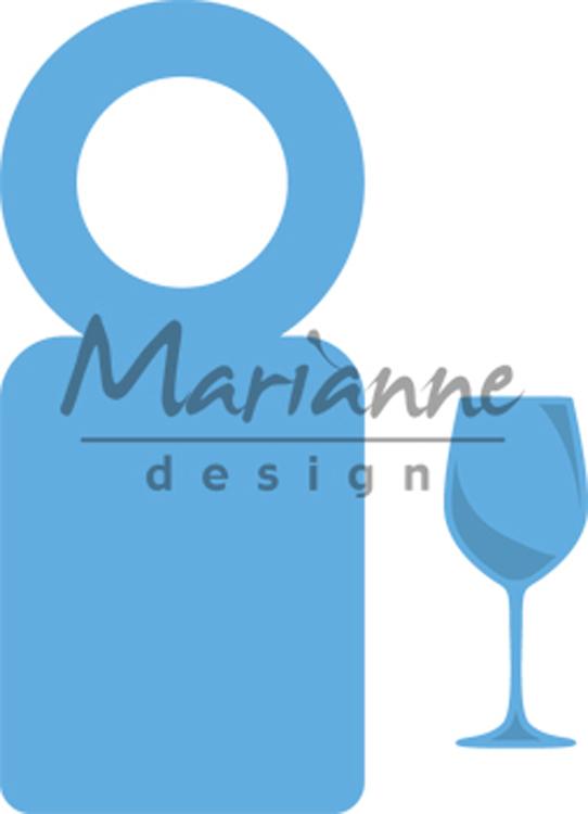 Marianne Design: Creatables Dies - Bottle Label-4