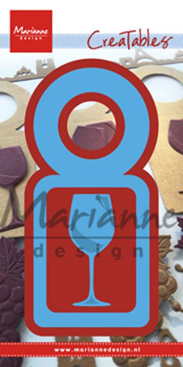 Marianne Design: Creatables Dies - Bottle Label-1