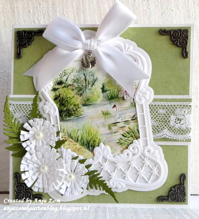 Marianne Design: Creatables Dies - Anja's Label Frame & Flowers-4