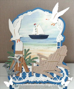 Marianne Design: Creatables Dies - Anja's Label Frame & Flowers-3