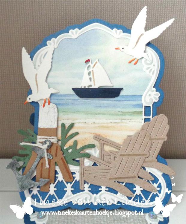 Marianne Design: Creatables Dies - Anja's Label Frame & Flowers-3