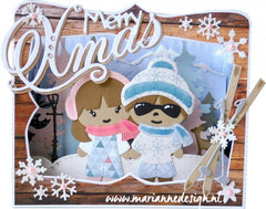 Marianne Design Creatables Kim's Buddies Winter Set-3