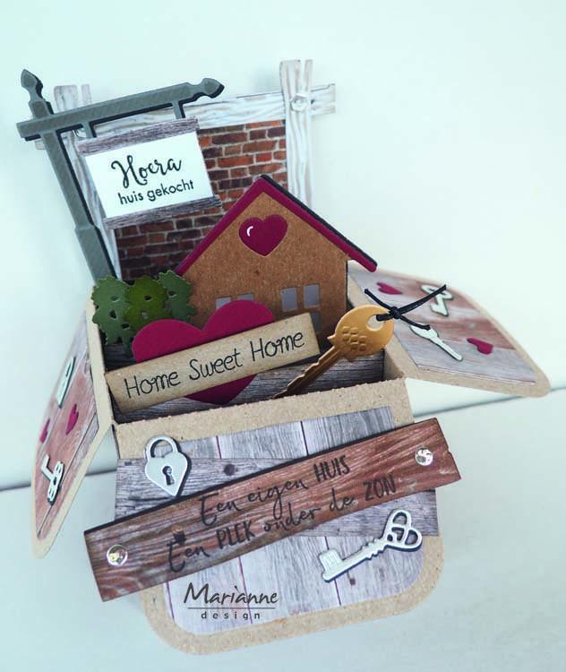 Marianne Design Creatables Key Ring-4