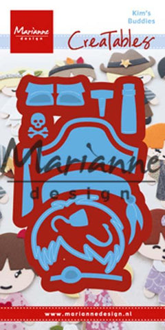 Marianne Design Creatables Kim's Buddies Pirate-2
