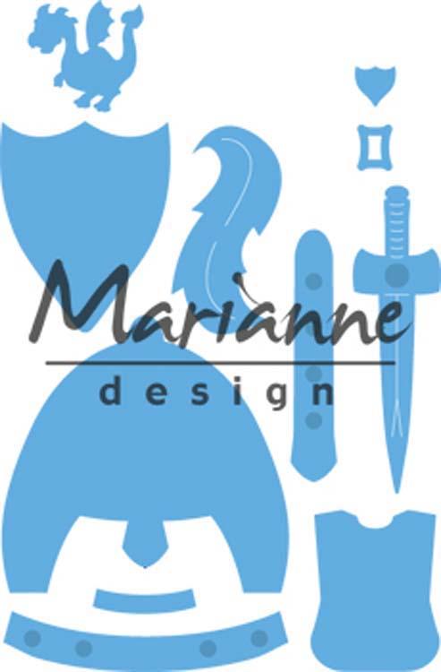 Marianne Design Creatables Kim's Buddies Knight-2