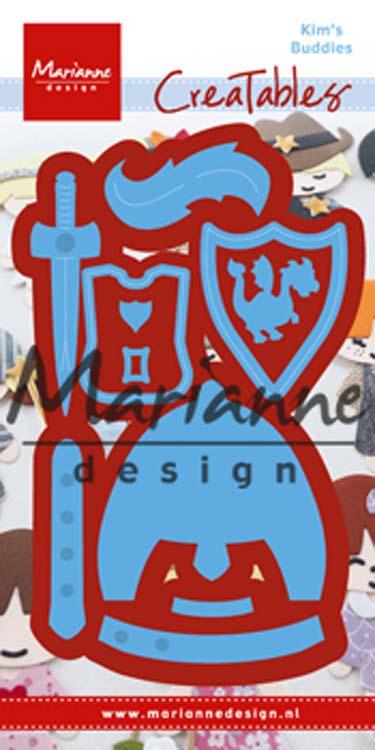 Marianne Design Creatables Kim's Buddies Knight-1