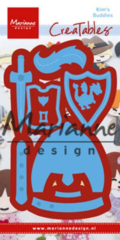 Marianne Design Creatables Kim's Buddies Knight-1