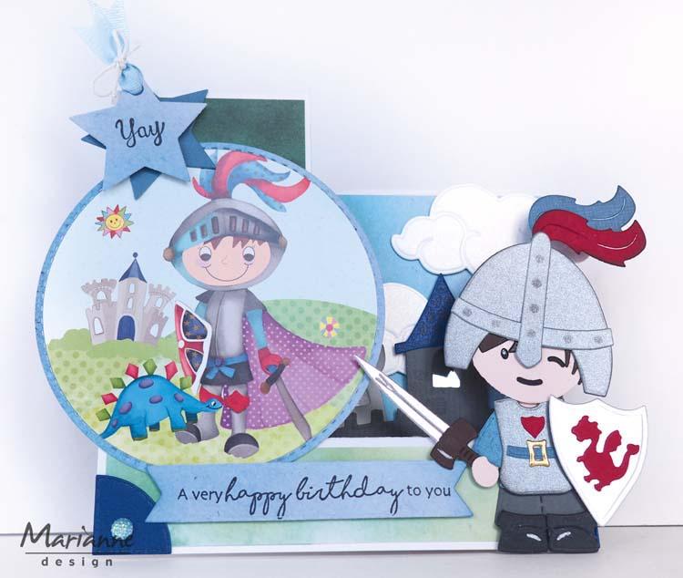Marianne Design Creatables Kim's Buddies Knight-3