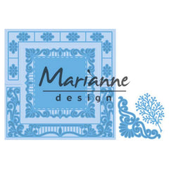 Marianne Design Creatables Anja's Lacy Folding Die: Square-1