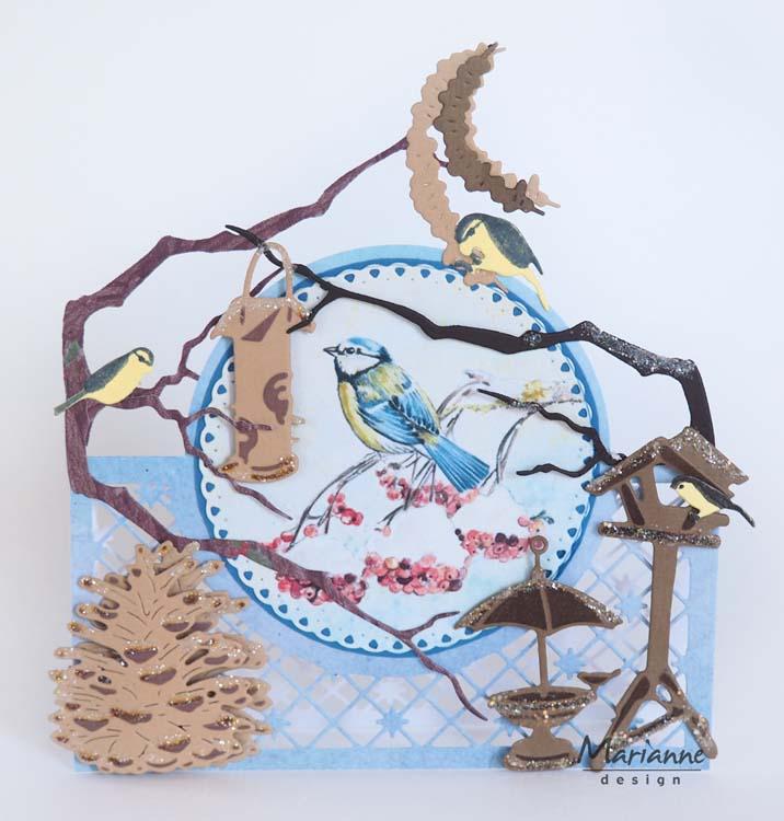 Marianne Design Creatables Tiny''s Peanut Garland and Branch-3