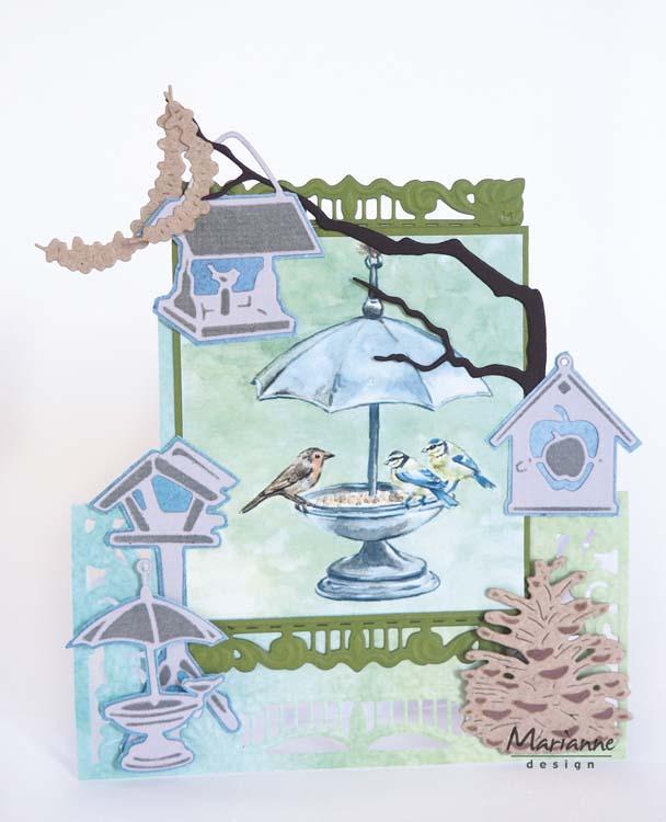 Marianne Design Creatables Tiny''s Peanut Garland and Branch-4