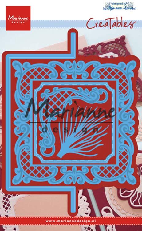 Marianne Design Creatables Anja's Vertical Folding Die (Square)-1
