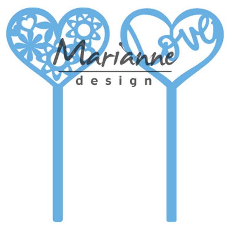 Marianne Design Creatables Heart Pins (set of 2)-3