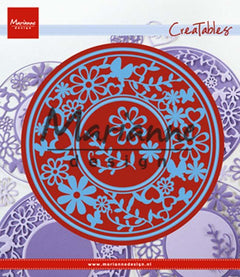 Marianne Design Creatables Flower Frame Round-1
