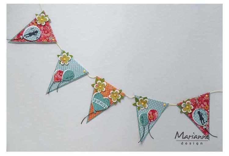 Marianne Design Creatables Congrats & Balloon - 25th Anniversary-2