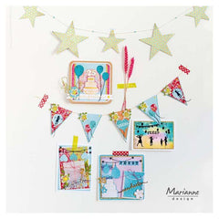 Marianne Design Creatables Congrats & Balloon - 25th Anniversary-3
