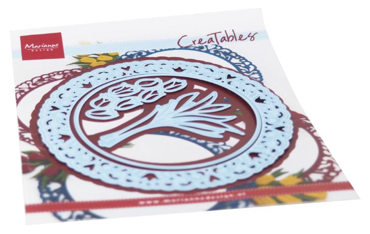 Creatables Tulip Doily Die-1