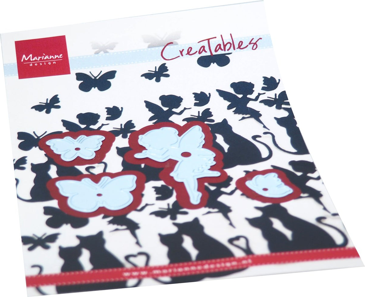 Marianne Design Creatables Die - Silhouette Fairy & Butterflies-1