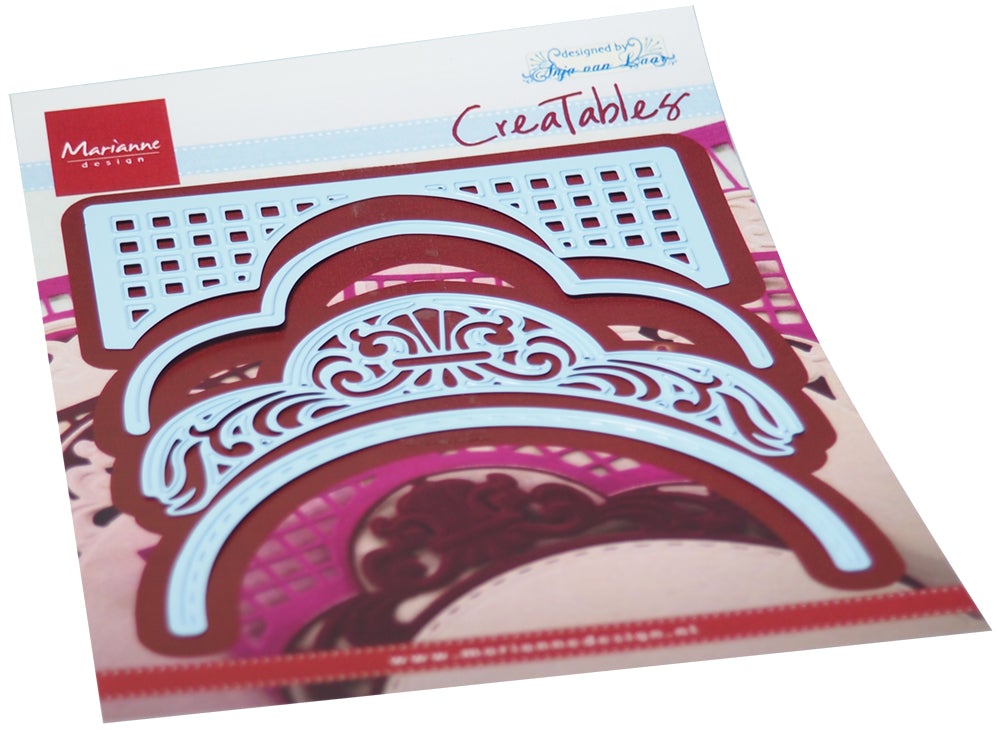 Marianne Design Creatables Die - Anja's Slimline Top Corner-1