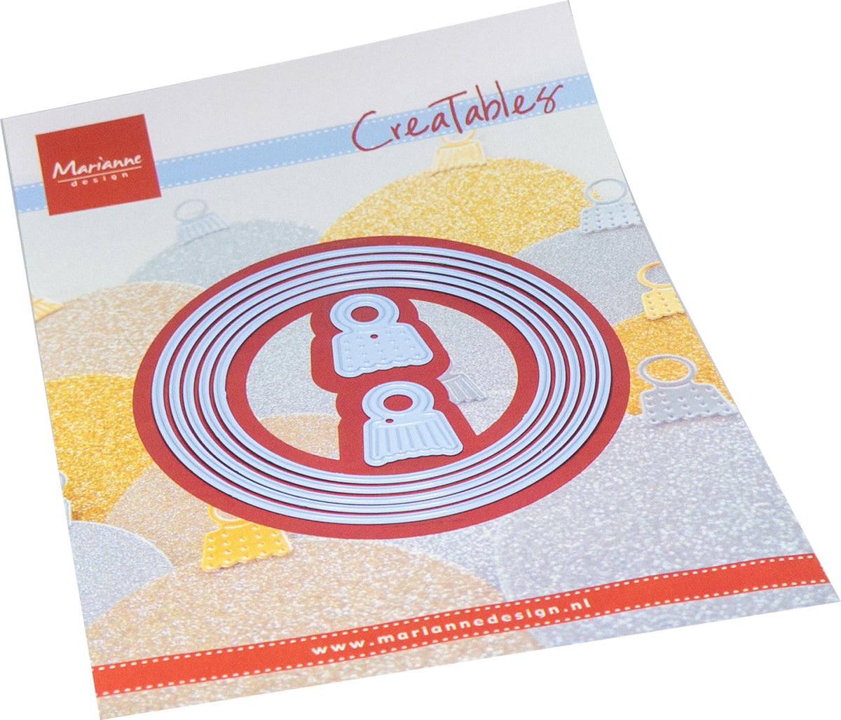 Marianne Design Creatables Die - Basic Christmas Bauble-1