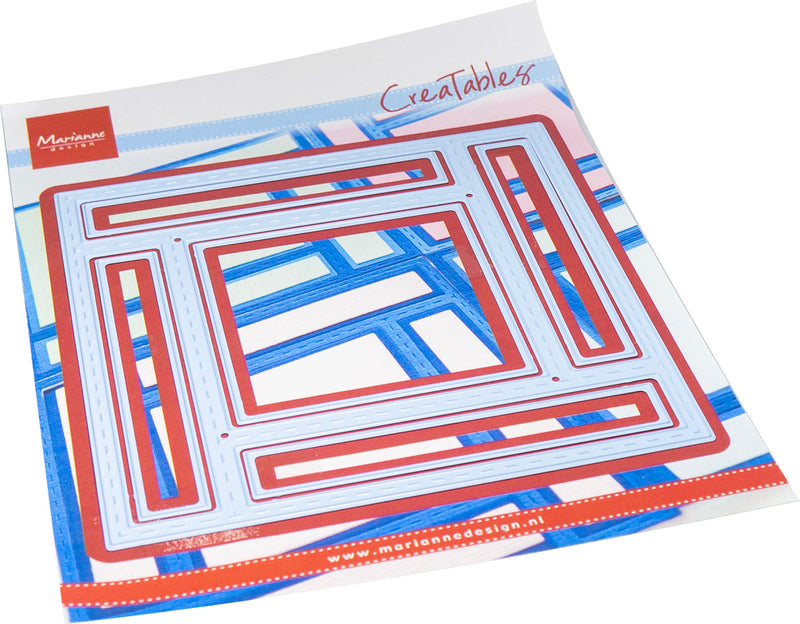 Marianne Design Creatables Die - Log Cabin Layout-1