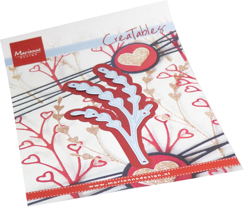 Marianne Design Creatables Die - Sweet Heart Sprig-1
