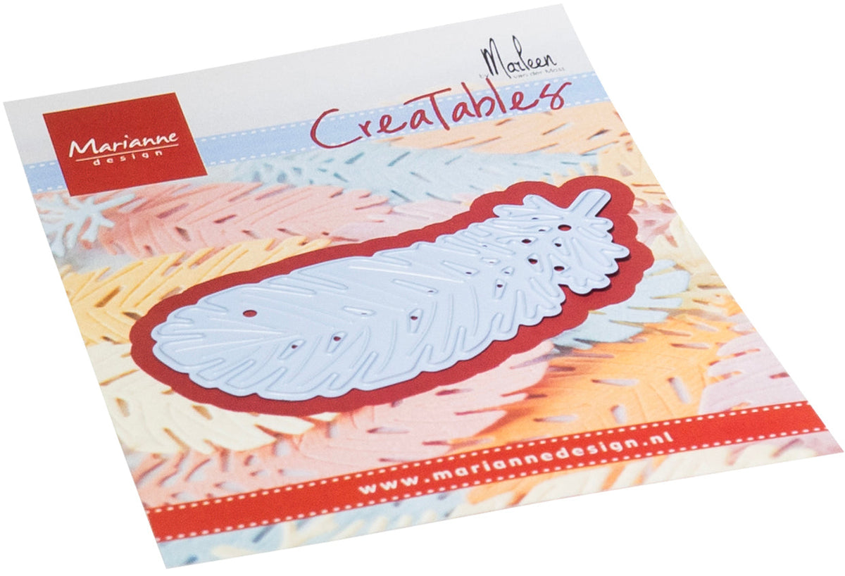 Marianne Design Creatables Die - Feather By Marleen-1