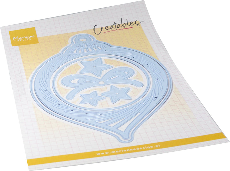 Marianne Design Creatables Die - Open Christmas Bauble-1