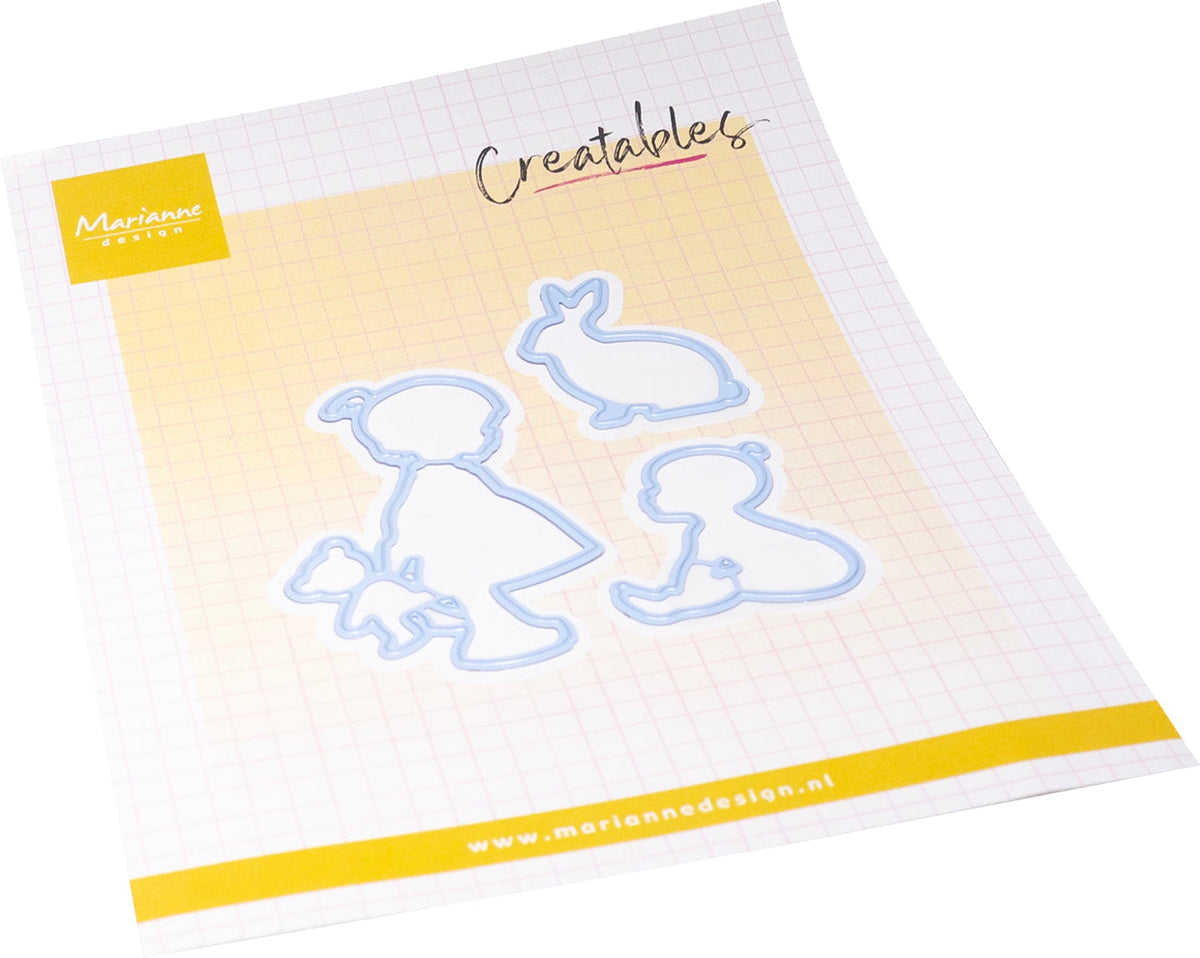 Marianne Design Creatables Die - Silhouette Girl-1